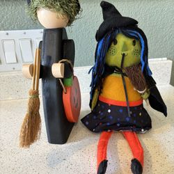 Very Cute Halloween Witches 