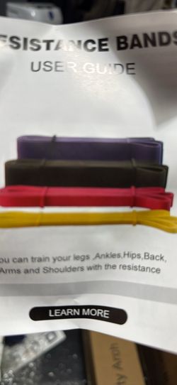 Workout resistance bands