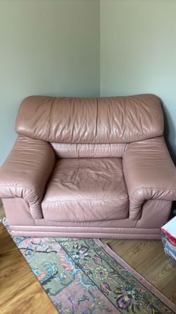 Vintage Genuine Leather Club Chair