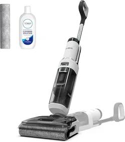 Tineco Floor ONE Stretch S6 Cordless Wet Dry Vacuum Cleaner, 180°Lay-Flat Smart Vacuum Mop, 40 Minutes Long Runtime 158℉ Flashdry Self-Cleaning, Dual-