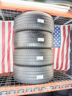 ✅ 4 NICE USED TIRES 275/50R20 MICHELIN PRIMACY TOUR ALL SEASON LUXURY EDITION 275 50 20