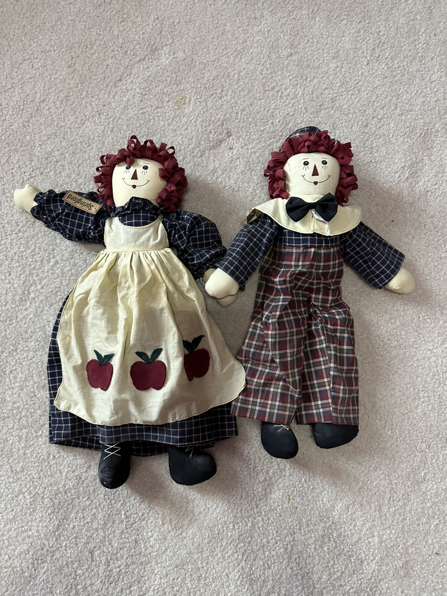 Raggedy Ann & Andy Dolls