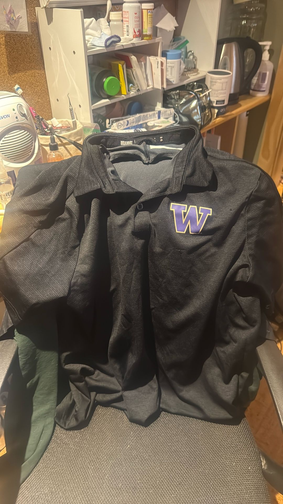 UW Adidas polo