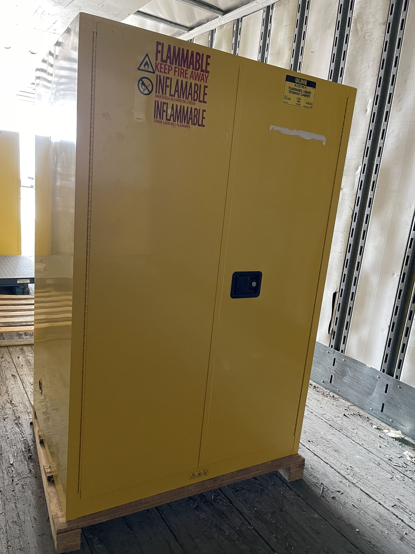 ULine Flammable storage Cabinet