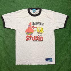 Vintage SpongeBob Shirt Large