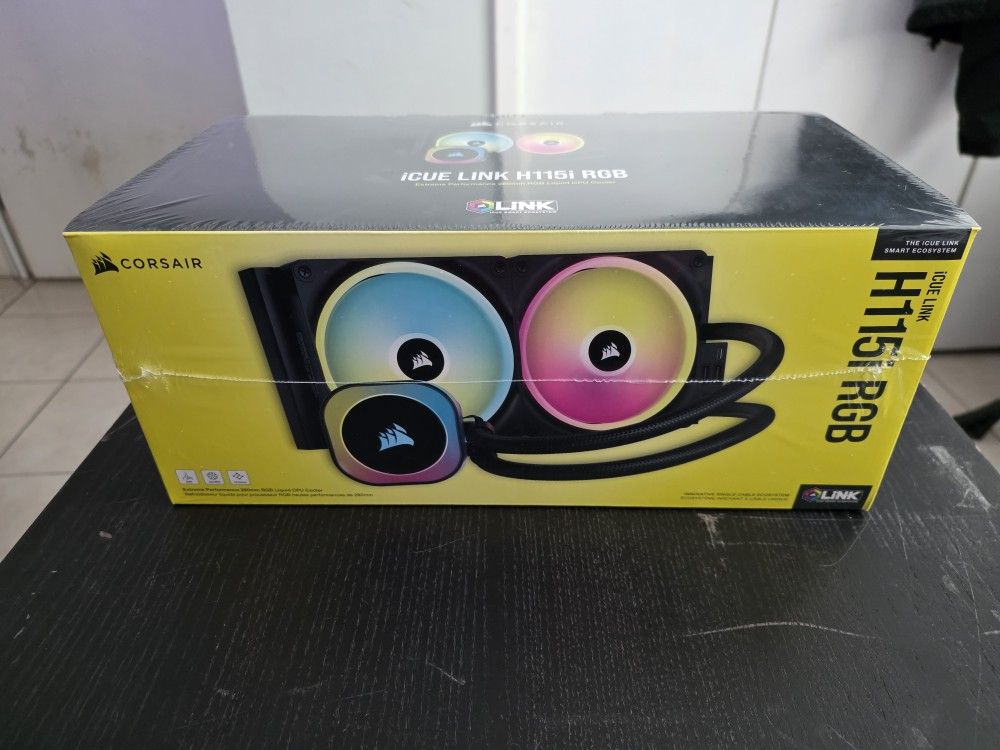 Corsair iCue Link H115i RGB Liquid Cpu Cooler - 280 AIO
