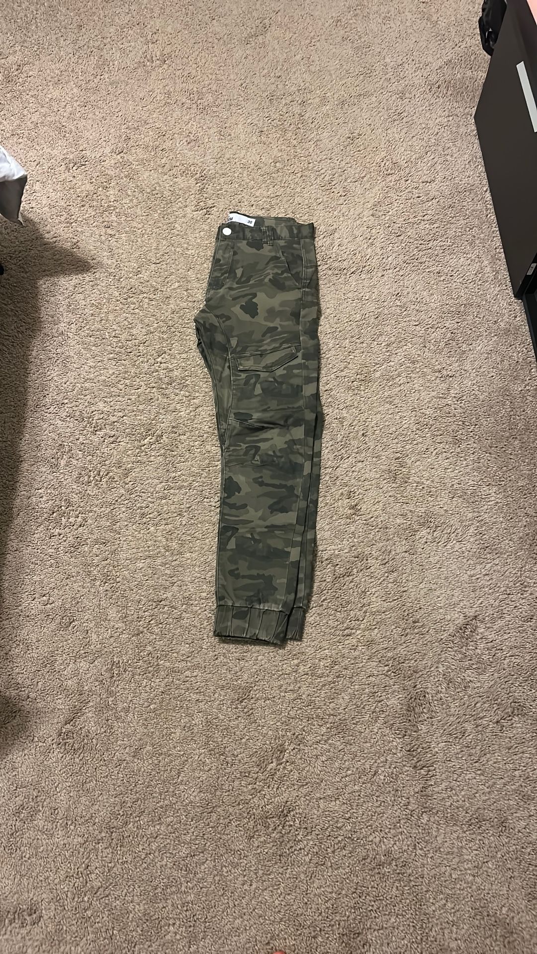 Camo Cargos