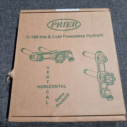 PRIER C-108 Hot & Cold Freezeless Hydrant