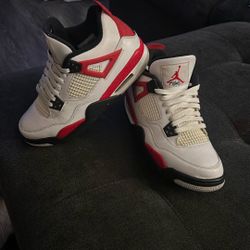 Air Jordan’s4. Force Fire Red 