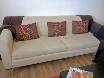 Delta grey mpdern sofa for 450.00