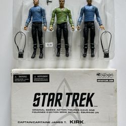 STAR TREK FIGURES & STAR SHIPS