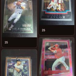 Football And Baseball Cards