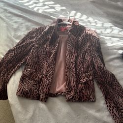 Pink Leopard Jacket 
