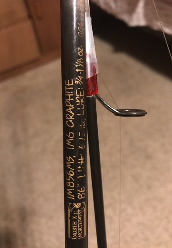 This is the best! This is the North X Northwest model. 8’6”/ line 6 to 17 pound/ Lure 3/4 to 1 1
