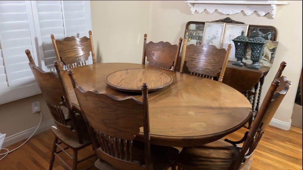 Solid Wood Dining Table