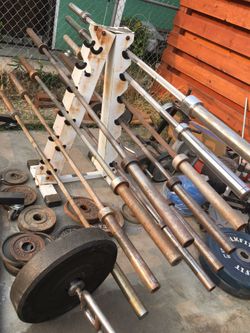 Olympic 7ft bars 45lb Olympic barbells