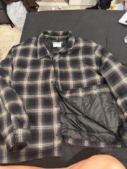 Insulated flannel jacket