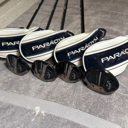 Men’s Callaway Paradym 3-wood, 3, 4, 5 Hybrid Golf Clubs | Regular Flex