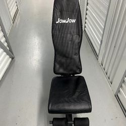 JowJow Weight Bench W/ Barbell & Weights