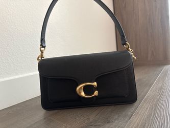 Black coach tabby purse
