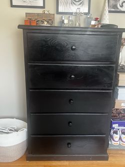Black Dresser