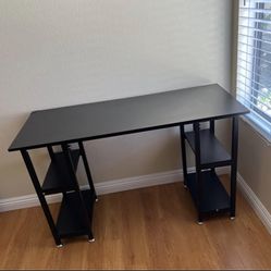 Desks and a bar stand