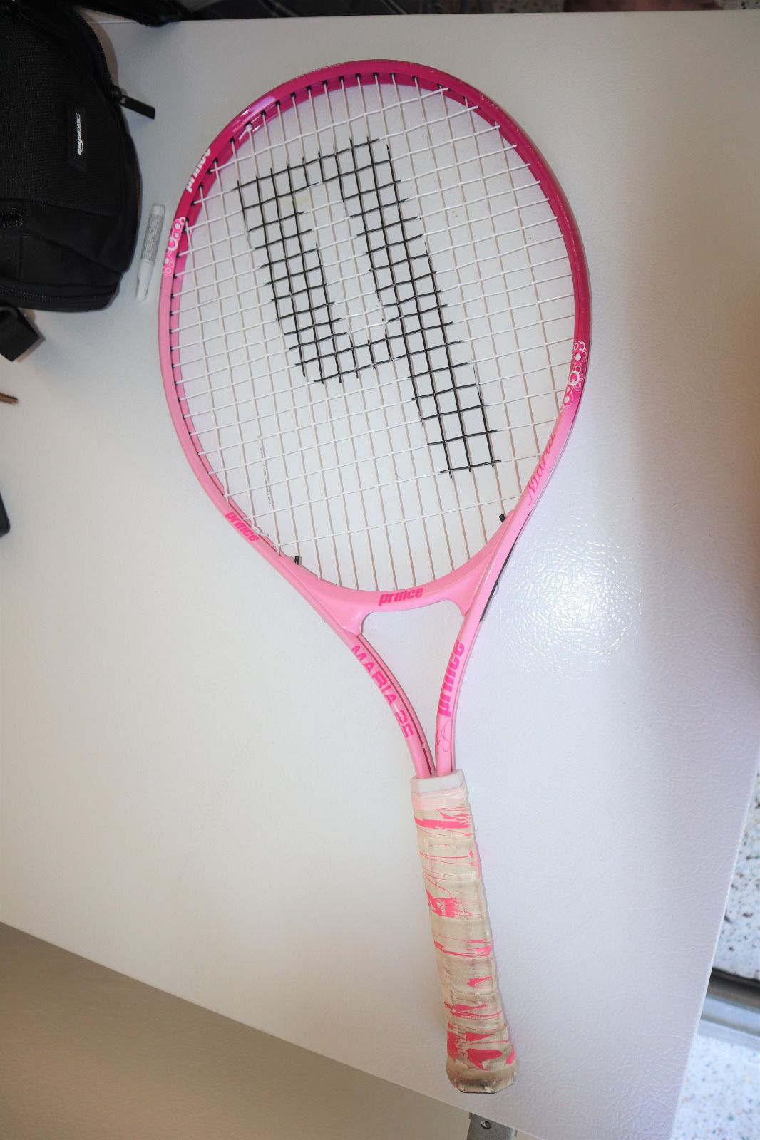 Prince Wimbledon Sharapova Tennis Racket Pink Oversize Fusionlite Maria 25