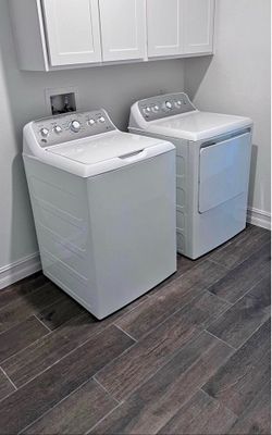 Six months old washer, and electric dryer
