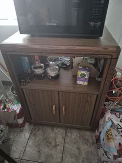 Microwave  cart