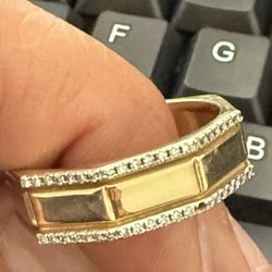 Men’s Solid 14k Gold Ring