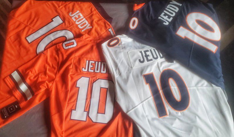 Denver Broncos Orange Jerry Jeudy Jersey size Mens XL