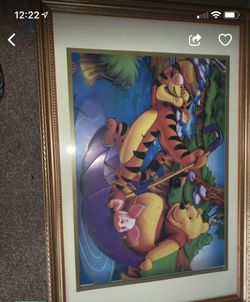 Winnie the Pooh picture frame