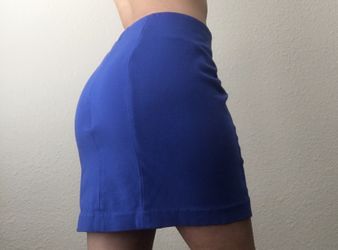 Ann Taylor Blue Pencil Skirt