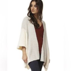 Black Tape Multicolored Sweater / Poncho - Size Medium