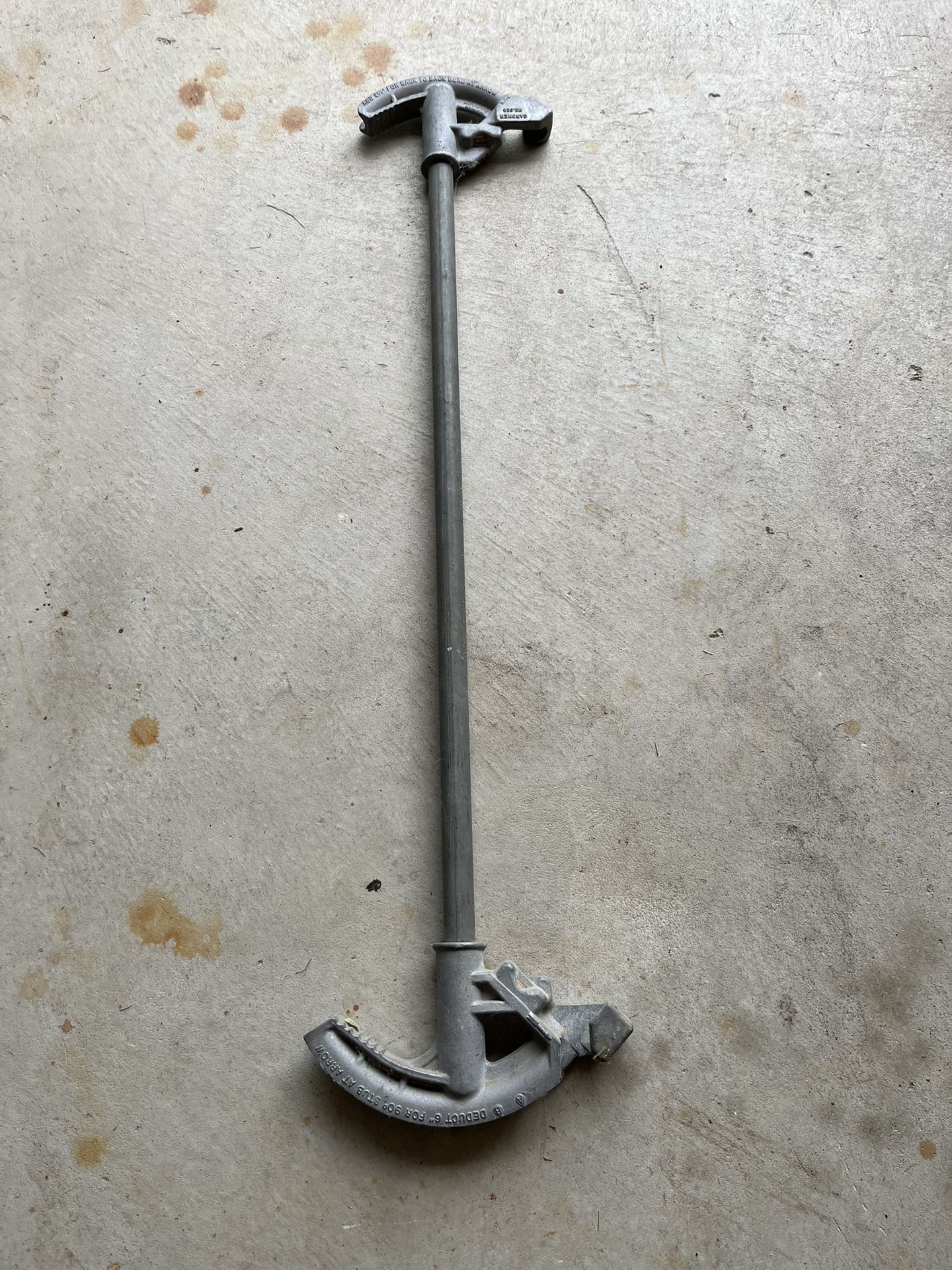 Gardner 930/931 Pipe   Bender Tool