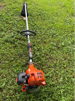 Lawn mower/echo weed eater start right up excellent condition work great