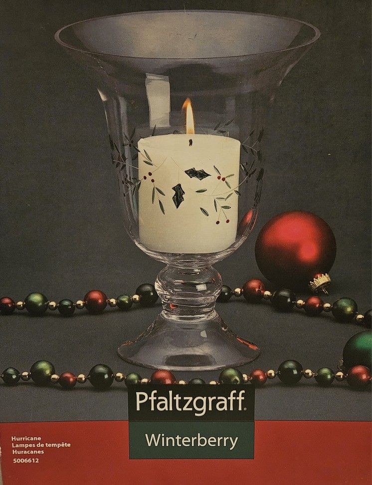 Pfaltzgraff Winterberry Hurricane
