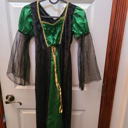 Velvet & Satin Children's Witch Costume