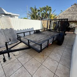 Heavy duty trailer 6x12