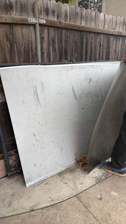 Panel galvanizado  medidas 2 de 4x8 y 2 de 4x10