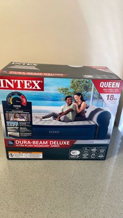 Air bed index dura-beam deluxe queen mattress