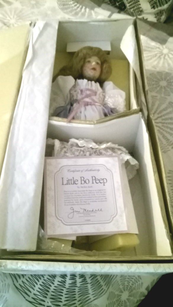 2 Porcelain Dolls