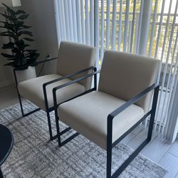 Set Of 2 Accent Chairs