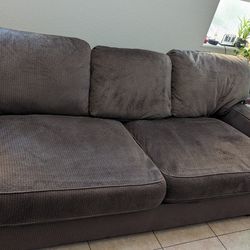 Couch And Oversized Chair 