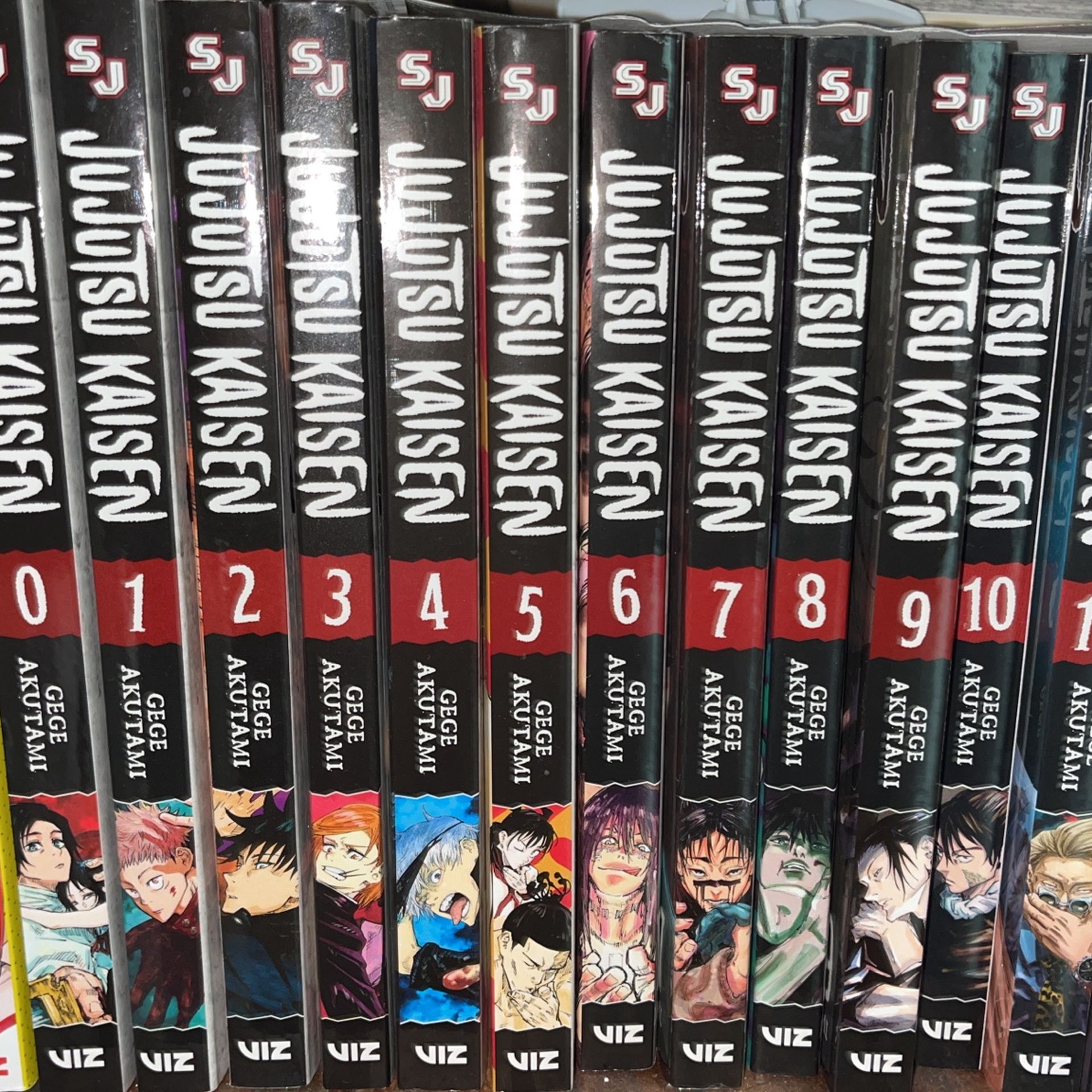 Jujitsu Kaisen Mangas 0-13