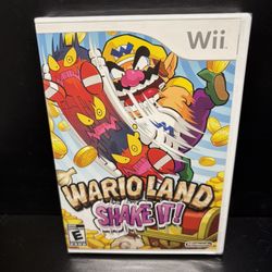 Wario Land: Shake It (Nintendo Wii, 2008) 💛🧡New Factory Sealed ⚡️