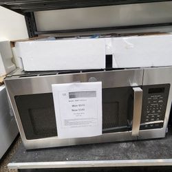 1.9 cu, ft. Over the Range Microwave in
Stainless Steel with Sensor Cooking