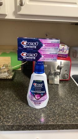 Crest 3D White Bundle-3 Items!($17.91+ Value)