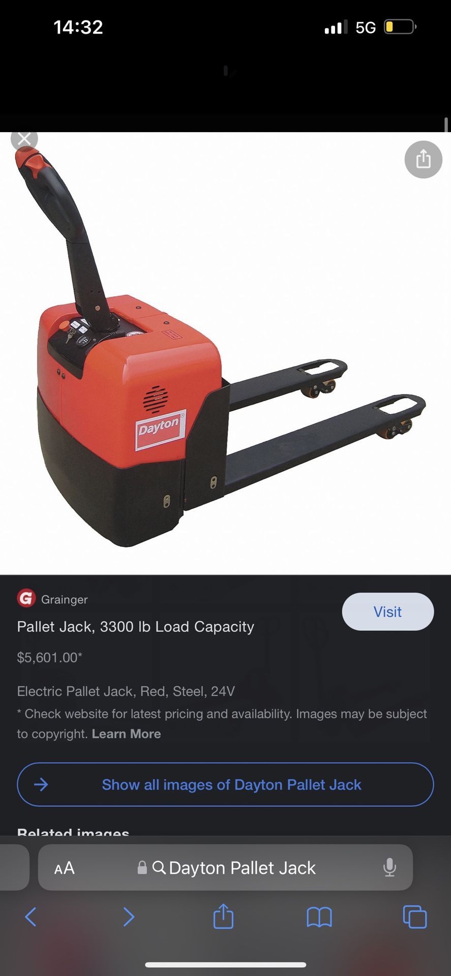 12 Volt Pallet Jack