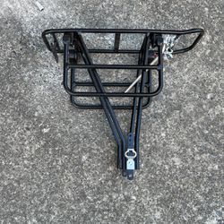 Bike Rack With Foldable Side